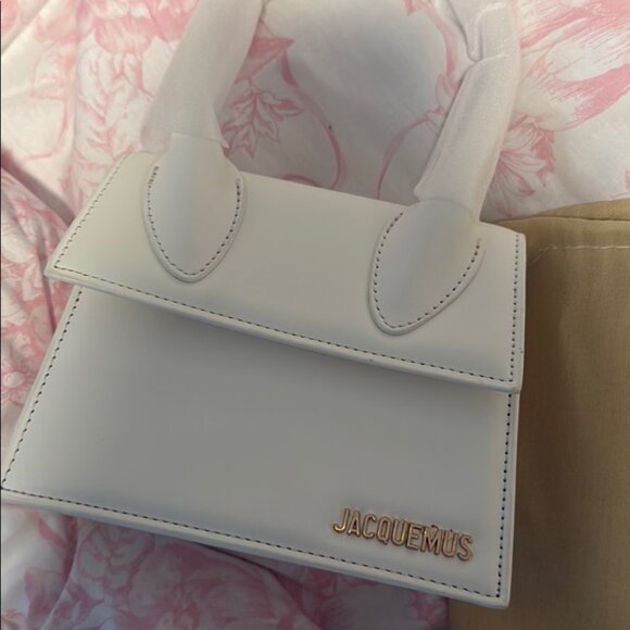 Jacquemus medium Chiquito white bag
